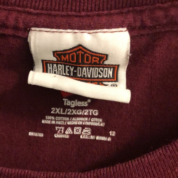 Harley Davidson Mens Short Sleeved T-shirt - Picture 5 of 5